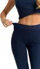 Gestreifte Damen-Leggins Baumwolle Lang undurchsichtig Produktbild-Vorschau 5