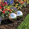 vidaXL Spiegelball 2 Stk. Ø 15 cm Silber Edelstahl 201 Produktbild-Vorschau 2