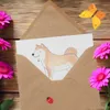 Mr. & Mrs. Panda Glückwunschkarte Akita Inu Liebe - Weiß - Produktbild-Vorschau 3