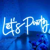 Let's Party neon light decoration lights neon sign neon Anteprima dell’immagine prodotto 2