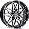 20 Zoll MAM B2 5x120 ET35 Alufelgen BLACK FRONT POLISH Produktbild-Vorschau 1