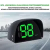 Digitaler Auto Tachometer, GPS Geschwindigkeitsmesser mit Produktbild-Vorschau 5