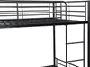 Etagenbett - 2 x 120 x 190 cm - Schwarz - DUOTIS II Produktbild-Vorschau 4