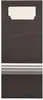 Papstar Bestecktaschen schwarz/weiss 200x85 mm 520 Stück Podgląd zdjęcia produktu 7
