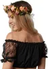 Dirndlbluse Maria - S Produktbild-Vorschau 3
