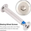 10pcs inline skate remplacement vis de patinage coups de Voir les images du produit 5