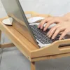 Ruhhy 25052 Skladací bambusový podnos do postele Náhľad obrázku produktu 4
