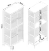 Badezimmerschrank 'Raurgela' 180x80x40 cm Bambus Produktbild-Vorschau 7
