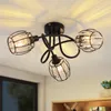 ZMH Deckenstrahler 3 Flammig Deckenlampe Vintage Deckenspot Produktbild-Vorschau 1