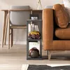 DECORTIE Lazena Modern Side End Table basse Anthracite Gris Voir les images du produit 3