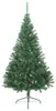 vidaXL Semi-sapin de Noël artificiel avec support Vert 180 Voir les images du produit 3