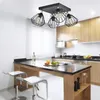 Luxolar Led Deckenleuchte 4 flammig aus Metal Draht-Stil Produktbild-Vorschau 3