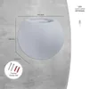 Wandleuchte Innen Wandlampe Flur Lampe Rund Indirektes Produktbild-Vorschau 3