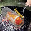 2er Set Grillbürste Messing für Gusseisen, BBQ Produktbild-Vorschau 4