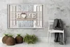 Leinwandbild fenster home inschrift herz shabby chic 60x40 Produktbild-Vorschau 2