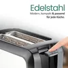 Emerio Toaster – 750 W – 2 Schlitze – Edelstahl – TO-123924 Produktbild-Vorschau 2