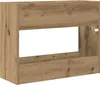 vidaXL Supporto per ombrellone Rovere artigianale 65 x 24 x Anteprima dell’immagine prodotto 1