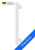 A white LED tube light with mounting clips on a white background. Produktbild-Vorschau
