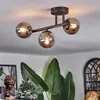Isorella 3-flammige Deckenlampe aus Metall/Glas in Produktbild-Vorschau 7