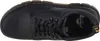 A top-down view of a black Dr. Martens boot. Produktbild-Vorschau