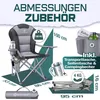 KESSER® Campingstuhl faltbar bis 150 kg Angelstuhl Produktbild-Vorschau 8