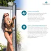 Solardusche Gartendusche mit Handbrause Fußdusche Produktbild-Vorschau 3