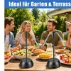 Fliegenabwehr Ventilator 2er Set, faltbarer Tischventilator Produktbild-Vorschau 6