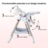 Clinvia, chaise haute réglable pour bébé, de 0 à 6 ans - Voir les images du produit 4