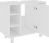vidaXL Koupelnová skříňka bílá 60x32x53,5 cm Dřevěný Náhled obrázku produktu 5