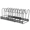 Pfannenhalter erweiterbares Topfregal Pfannenregal mit 10 Produktbild-Vorschau 6