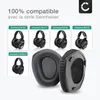 Coussinets de remplacement pour casque audio, mousse haut Voir les images du produit 3