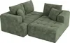 Merax L-förmiges 3-Sitzer Ecksofa, Modulares Cloud-Sofa, Produktbild-Vorschau 9