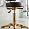 Tabouret cosmétique avec dossier, fauteuil de coiffeur Voir les images du produit 9