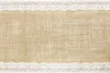 Jute Tischläufer Spitze Rand 28 cm x 2,75 m - Einheitsgröße Produktbild-Vorschau 1