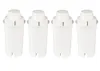 Four white water filter cartridges are arranged in a row against a white background. Náhled obrázku produktu