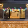 Aopunly Klemmmarkise mit LED 250x120cm Markise Produktbild-Vorschau 3