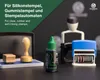 Inchiostro per tamponi e timbri autoinchiostranti senza Anteprima dell’immagine prodotto 4