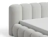 Chilly Möbel Design Polsterbett Stone Weiẞ Bouclé Stoff Produktbild-Vorschau 4