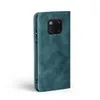 A teal flip case for a smartphone is shown against a white background. Produktbild-Vorschau