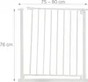 Barrière de sécurité pour escalier Relaxdays, 75–80 cm, Voir les images du produit 4