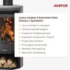 Justus | Kaminofen | Usedom 5 | 5,5 kW | Stahl Schwarz, Produktbild-Vorschau 11
