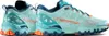 Trailrunning-Schuhe für Damen "Bushido II Woman" von La Sportiva in mintgrün mit orangefarbenen Akzenten. Produktbild-Vorschau
