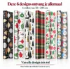 Benza – Kerst Cadeaupapier  – 12 Rollen – 6 Rollen 70 x 200 Productafbeelding-voorbeeld 5
