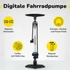 Dunlop Digitale Fahrradpumpe - Fahrrad Pumpe mit Digitalem Produktbild-Vorschau 2