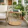Outsunny Beistelltisch Ø50 cm wetterfest Gartentisch mit Produktbild-Vorschau 7