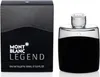 A product shot of Mont Blanc Legend Eau de Toilette for men, with the product box on the left and the perfume bottle on the right. Podgląd zdjęcia produktu