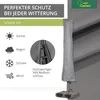 Copriparaso Premium, dimensioni: 170 cm x 30/50 cm, per Anteprima dell’immagine prodotto 3