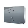 Blomus Velio Schlüsselkasten, Glasmagnettafel, Magnetwand, Produktbild-Vorschau 2