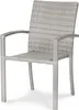 A single gray wicker chair is shown against a white background. Produktbild-Vorschau