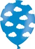 PartyDeco SB14P-230-001-6, Spielzeugballon, Latex, Blau, Produktbild-Vorschau 5